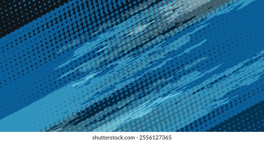 Monochrome printing raster, abstract vector halftone background. 