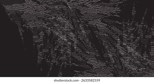 Monochrome printing raster. Abstract vector Halftone background. vector turing pattrens