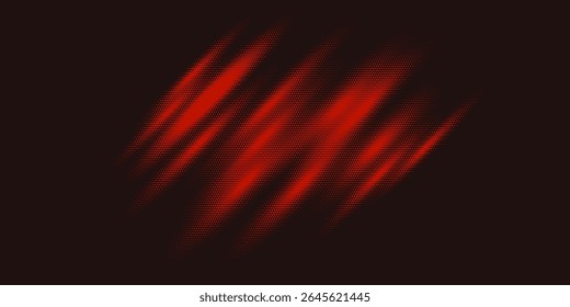 Trama de impresión monocromática, fondo de semitono de Vector abstracto.
