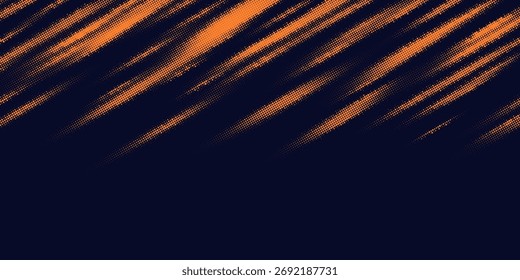 Varredura de impressão monocromática. Plano de fundo de meio-tom de vetor abstrato.