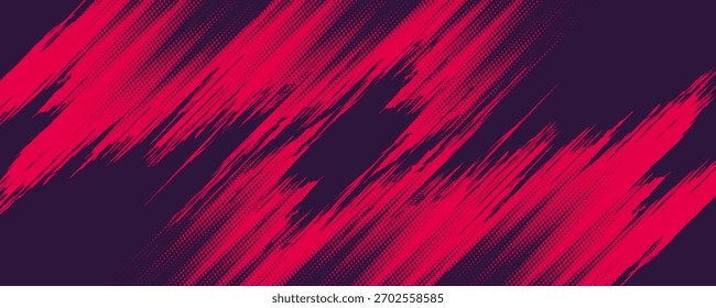 Schwarzweiß-Druckraster, abstrakter Vektor-Halbtonhintergrund.