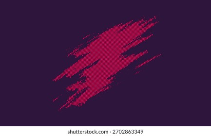 Schwarzweiß-Druckraster. Abstrakter Vektor-Halbtonhintergrund.