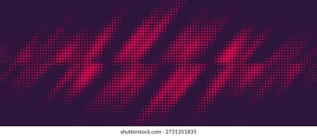 Trama de impresión monocromática, fondo de semitono de Vector abstracto.