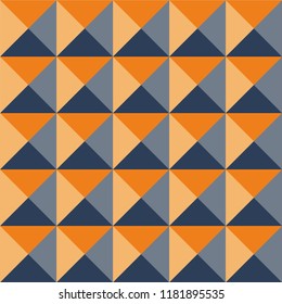 Monochrome rapport background. Seamless 
geometric texture. Vector pattern.
