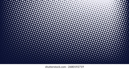 Impressão raster monocromática, plano de fundo de meio-tom vetorial abstrato. Textura de pontos em preto e branco.
