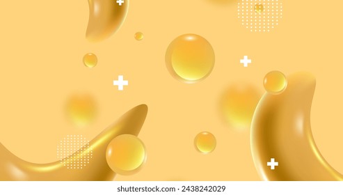 Monochrome realistic liquid effect background vector design in eps 10