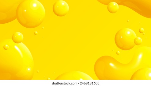Diseño de Vector de fondo de efecto líquido realista monocromo en eps 10