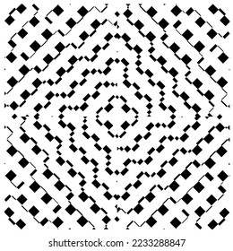 
Patrón de repetición monocromo.fondo negro y blanco.Patrón de semitonos abstracto.