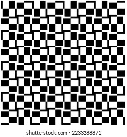 Monochrome Repeat Pattern.black and white grunge background.Abstract halftone pattern.