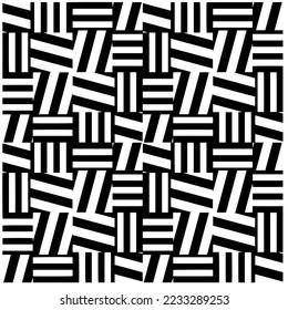 Patrón de repetición monocromo.fondo negro y blanco.Patrón de semitonos abstracto.