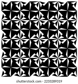 
Patrón de repetición monocromo.fondo negro y blanco.Patrón de semitonos abstracto.
