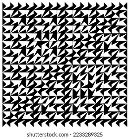
Monochrome Repeat Pattern.black and white grunge background.Abstract halftone pattern.