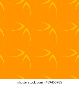 Monochrome repetitive pattern with petal / flower / leaf shapes. Simple texture for nature related concepts or as generic decorative background