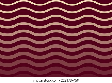 Monochrome Retro groovy psychedelic wavy background. Vector illustration in the style of 1970