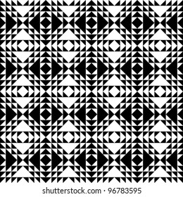 Monochrome Retro Pattern