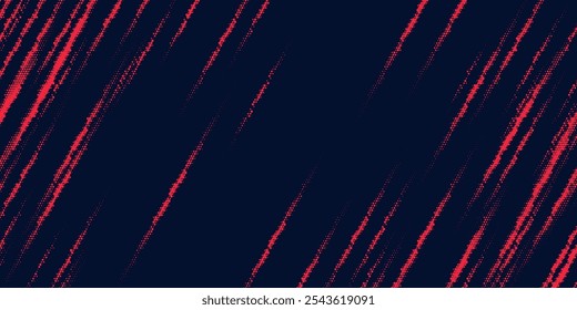 Monochrome round particles on a dark background. Abstract background. Halftone background.