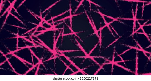 Partículas redondas monocromáticas sobre un fondo oscuro. Antecedentes Abstractas. Fondo de semitono.