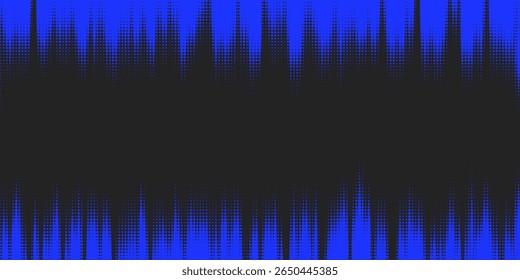 Partículas redondas monocromáticas sobre un fondo oscuro. Antecedentes Abstractas. Fondo de semitono.
