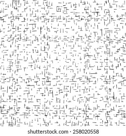 Monochrome scribble background. Modern design.Vector illustration. Fancy hand drawn casual texture.White background with black lines. Hipster wallpaper with doodles.
