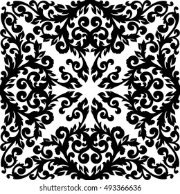 Monochrome seamless background to design your text