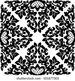 Monochrome seamless background to design your text