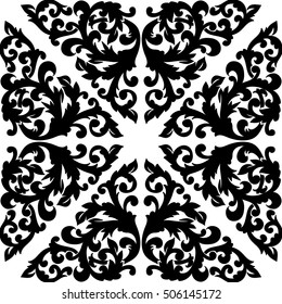 Monochrome seamless background to design your text