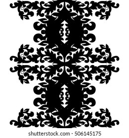 Monochrome seamless background to design your text