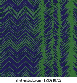 monochrome seamless geometric vector pattern colored blue and green 