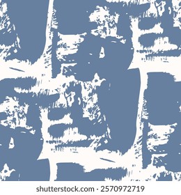 Monochrome  seamless grunge pattern. Vector illustration