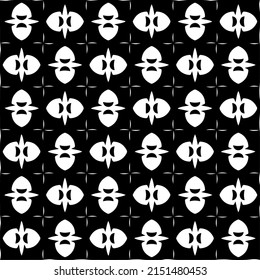 monochrome seamless pattern. Abstract texture for fabric print, card, table cloth, furniture, banner, cover, invitation, decoration, wrapping.seamless repeating pattern.Black and 
white color.