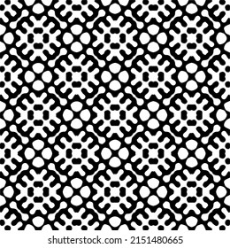 monochrome seamless pattern. Abstract texture for fabric print, card, table cloth, furniture, banner, cover, invitation, decoration, wrapping.seamless repeating pattern.Black and 
white color.