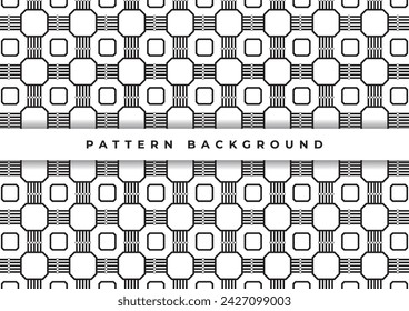 monochrome seamless pattern background with buttons