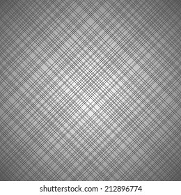 Monochrome seamless pattern with cross lines