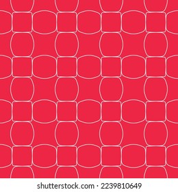 Monochrome seamless pattern with geometric ornament.