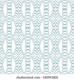 Monochrome seamless  pattern  with a geometrical ornament.  Vector illustration.  