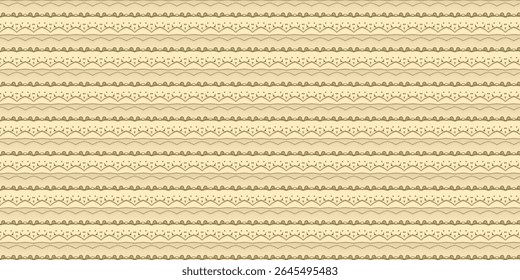 Monochrome seamless pattern with outlined alien motifs. Earthy, vintage feel perfect for retro and natural designs.
