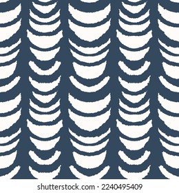 Monochrome Seamless pattern with a simple abstract drawing. Vector illustration.