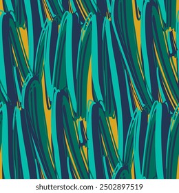 Monochrome Seamless pattern with a simple abstract drawing. Vector illustration.