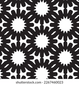 Patrón monocromo sin fisuras. Fondo texturado con baldosas desiguales.