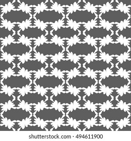 monochrome seamless pattern vector illustration