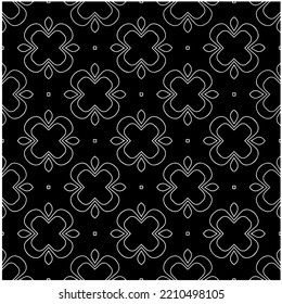 patrón monocromo sin soldadura, color negro y blanco.Baldosas geométricas repetidas de elementos de rayas. ornamento negro.
Baldosas geométricas repetidas de elementos rayados.