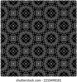 monochrome seamless pattern,black and white color.Repeating geometric tiles from stripe elements. black ornament.
Repeating geometric tiles from striped elements.