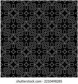 monochrome seamless pattern,black and white color.Repeating geometric tiles from stripe elements. black ornament.
Repeating geometric tiles from striped elements.