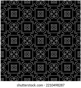 monochrome seamless pattern,black and white color.Repeating geometric tiles from stripe elements. black ornament.
Repeating geometric tiles from striped elements.