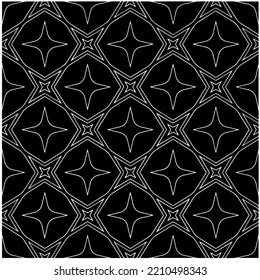 monochrome seamless pattern,black and white color.Repeating geometric tiles from stripe elements. black ornament.
Repeating geometric tiles from striped elements.