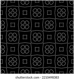 monochrome seamless pattern,black and white color.Repeating geometric tiles from stripe elements. black ornament.
Repeating geometric tiles from striped elements.