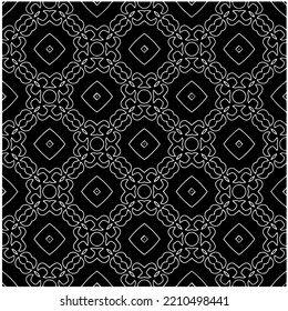 patrón monocromo sin soldadura, color negro y blanco.Baldosas geométricas repetidas de elementos de rayas. ornamento negro.
Baldosas geométricas repetidas de elementos rayados.