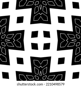 monochrome seamless pattern,black and white color.Repeating geometric tiles from stripe elements. black ornament.
Repeating geometric tiles from striped elements.
