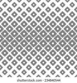Monochrome seamless polygon pattern