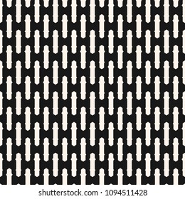 Monochrome seamless striped pattern. Abstract black and white vector background with vertical stripes, simple geometric shapes. Stylized floor texture. Repeat design for home decor, textile, clothing